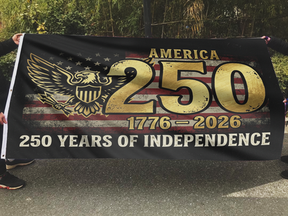 America 250 Semiquincentennial Patriotic Flag
