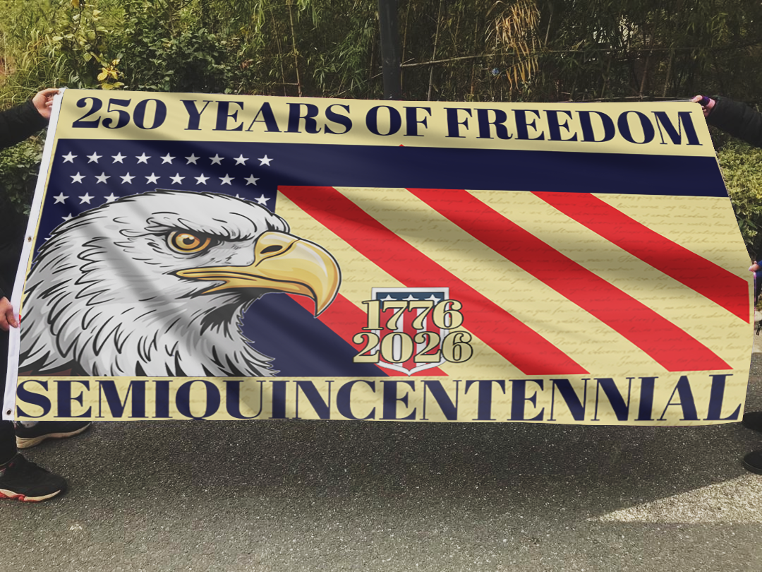 250 Years of Freedom  1776 Eagle Flag