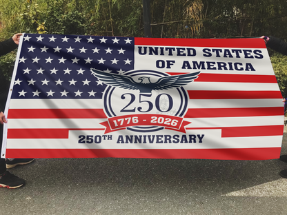 America 250 – 1776–2026 Anniversary Eagle Flag