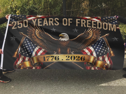 Freedom Since 1776 Eagle Flag
