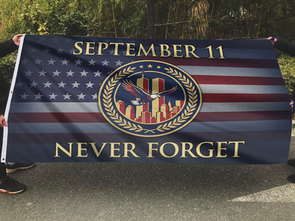 September 11 - Never Forget Eagle Flag