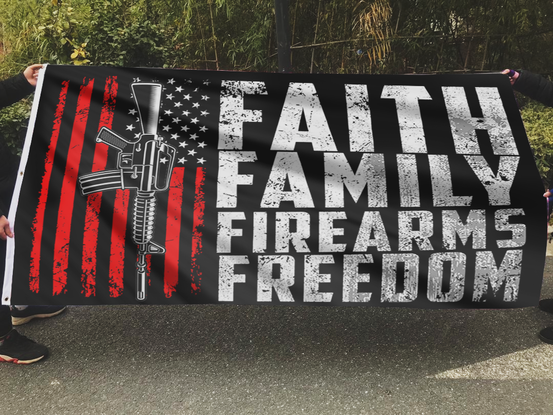 The 4 F’s Patriot Flag
