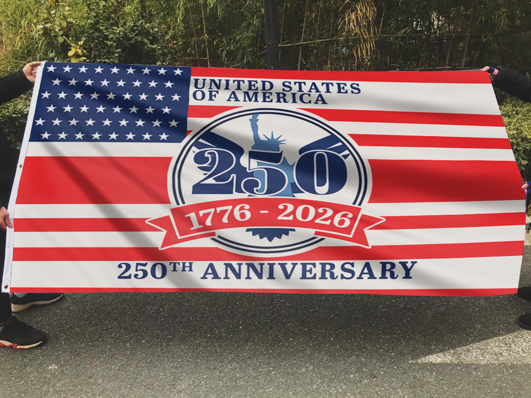 US 250th Anniversary Celebration Flag