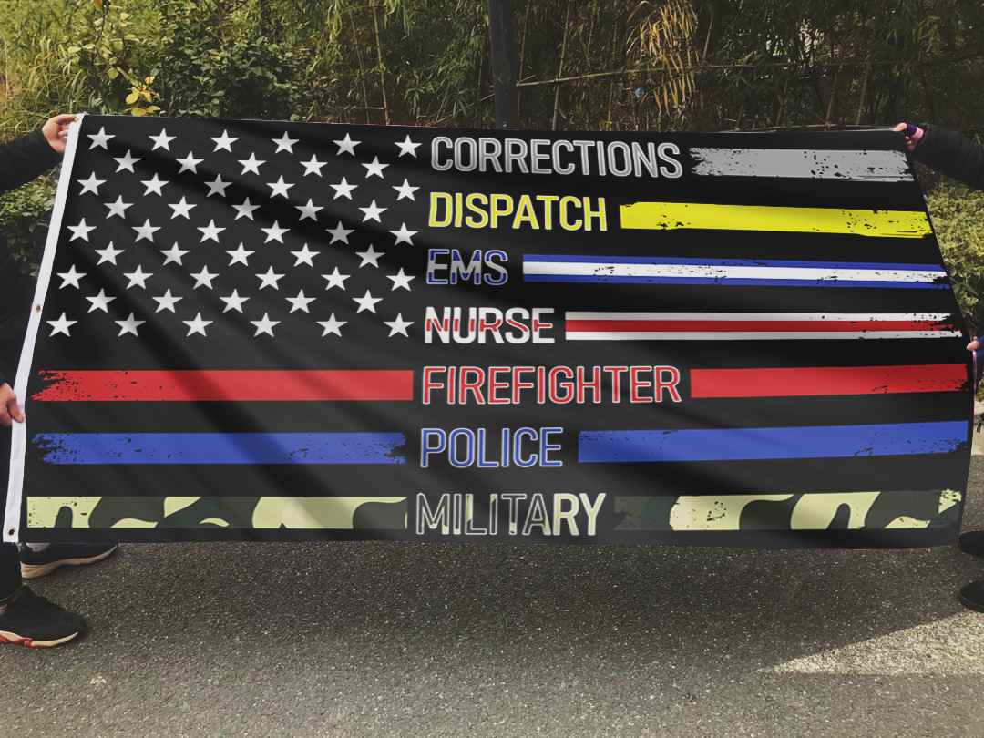 Patriotic Support Appreciation - American Flag