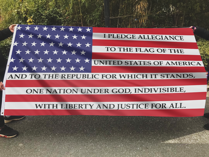 Pledge of Allegiance Flag