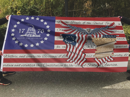 We The People 1776 American Flag