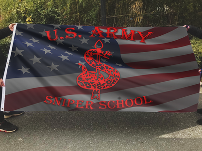 U.S. Army Sniper School Flag