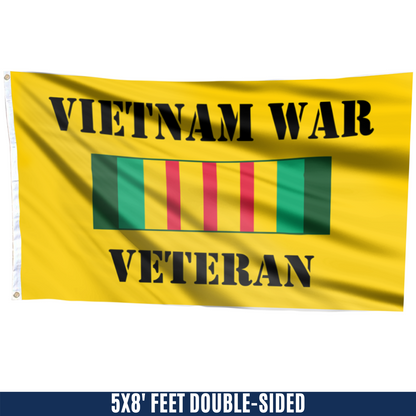 Vietnam War Veteran Flag