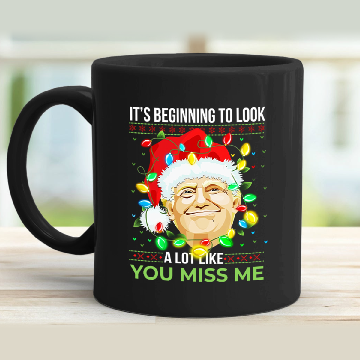 Looks Like You Miss Me11 oz. Black Mug