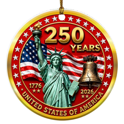 250 Years Circle Ornament