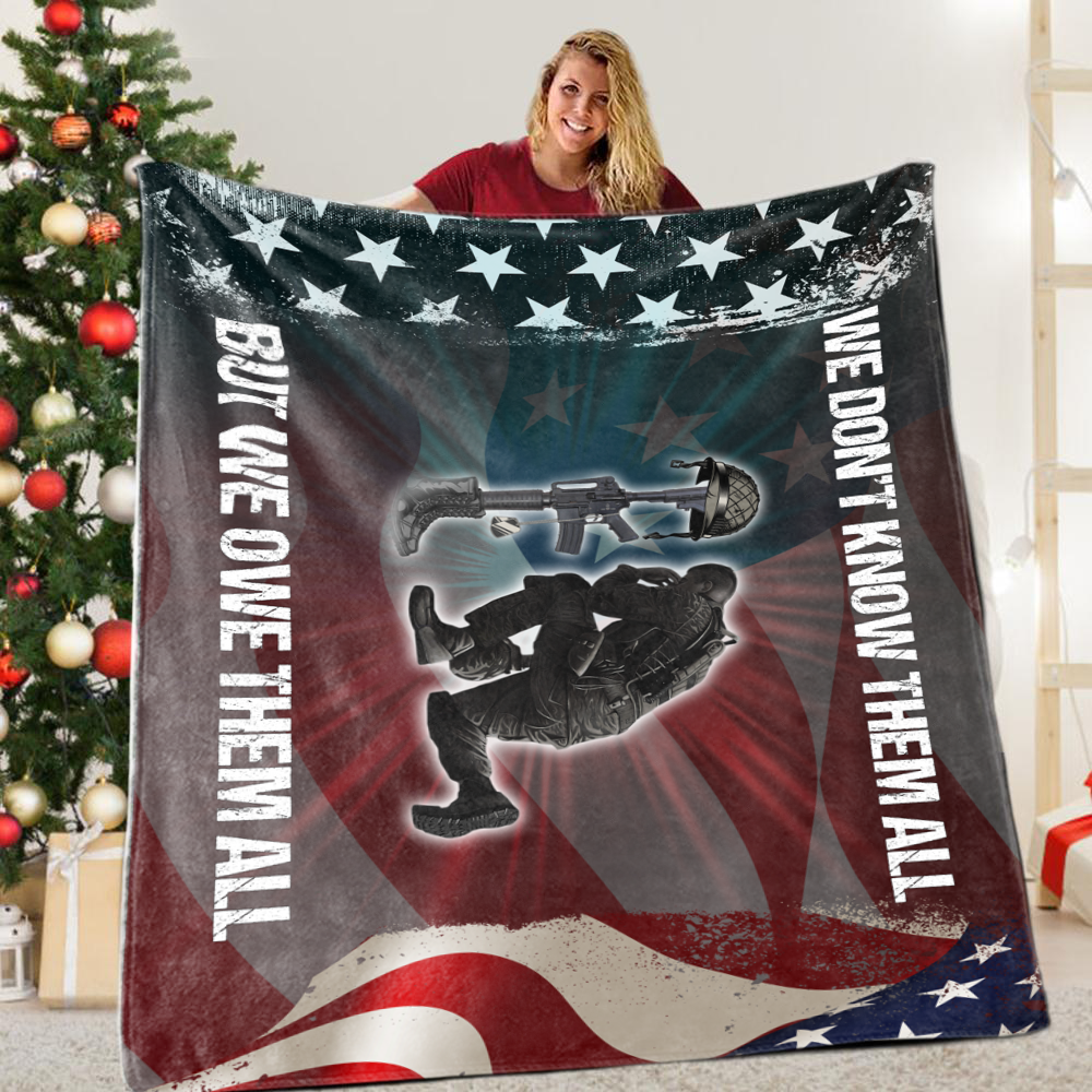 We Don't Know Them All Premium Mink Sherpa Blanket