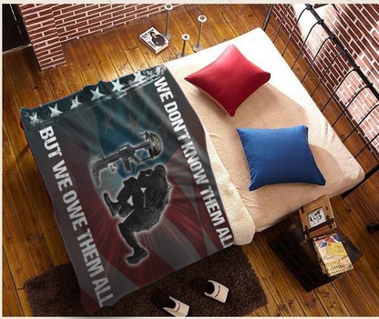 We Don't Know Them All Premium Mink Sherpa Blanket