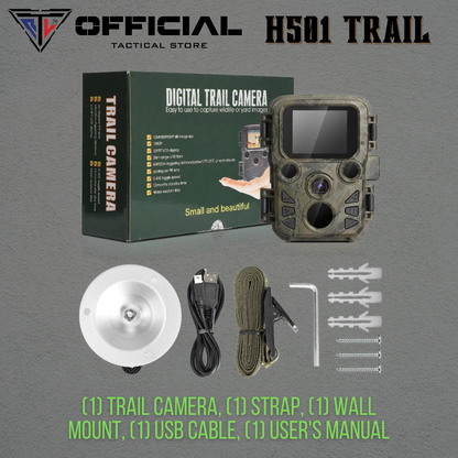 HD Trail Camera with Night Vision Mode