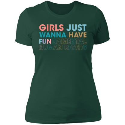 Girls Just Wanna Have Fundamental Human Rights T-shirt