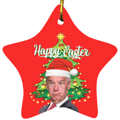 Happy Easter Holiday Ornament