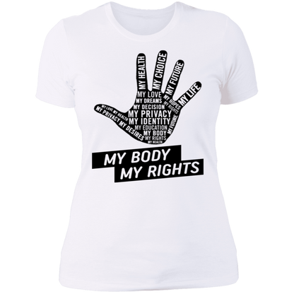My Body My Rights Boyfriend T-shirt