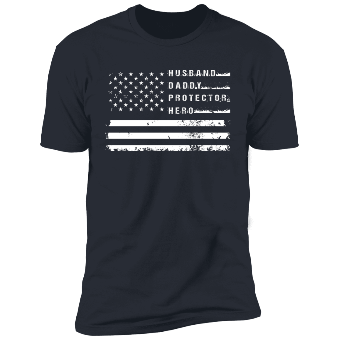 Dad USA Flag Patriotic T-shirt