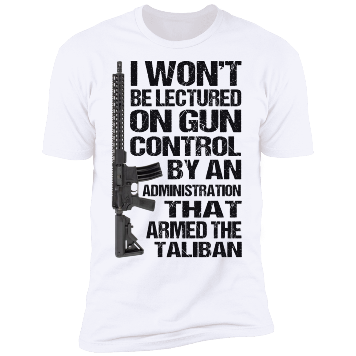 I Won't Be Lectured On Gun Control T-Shirt