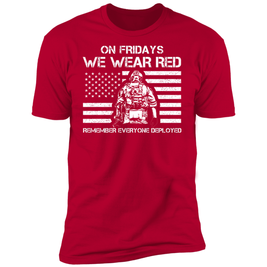 On Fridays We Wear RED T-Shirt