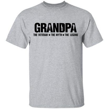 The Veteran The Myth The Legend Grandpa Apparel