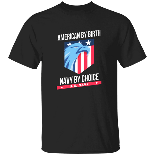 American By Birth Navy By Choice Apparel
