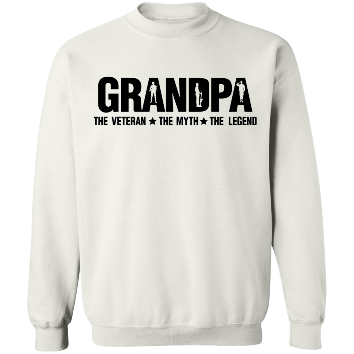 The Veteran The Myth The Legend Grandpa Apparel