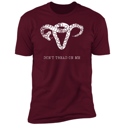 Don't Tread On Me Uterus Unisex T-shirt