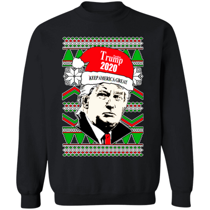 On Coast Trump 2020 Keep America Great Christmas Sweatshirt