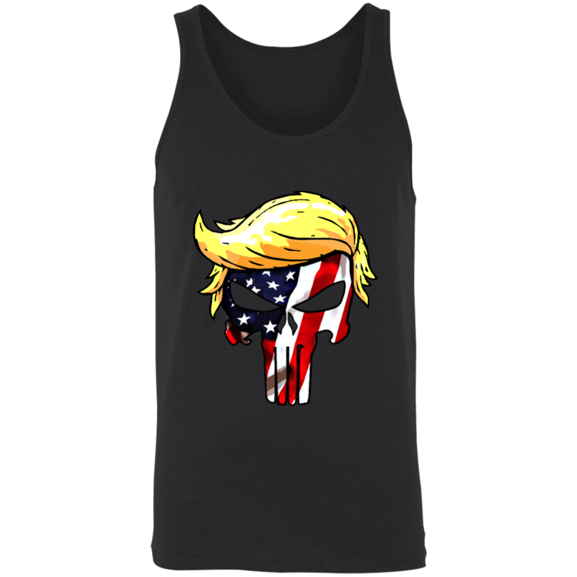 Trump Punisher Full-Color American Flag - Apparel