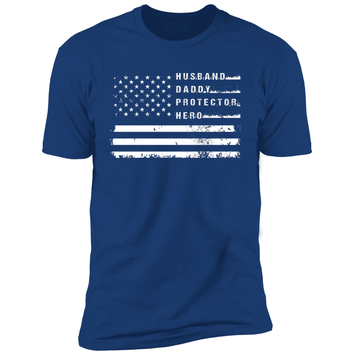 Dad USA Flag Patriotic T-shirt