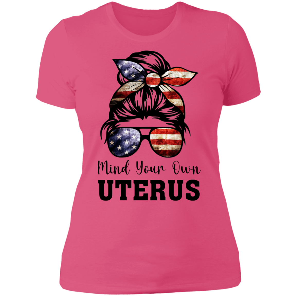 Mind Your Own Uterus Boyfriend T-Shirt