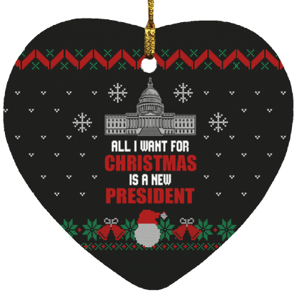 All I want for Christmas Ornament 1