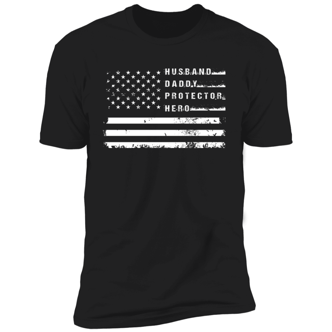 Dad USA Flag Patriotic T-shirt