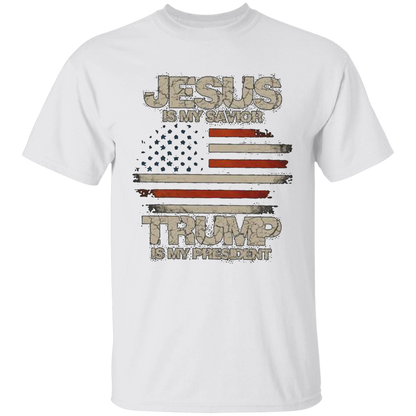 Jesus Is My Savior Trump Is My President Apparel