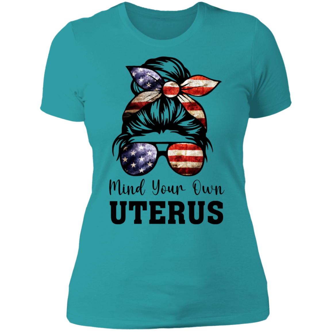 Mind Your Own Uterus Boyfriend T-Shirt