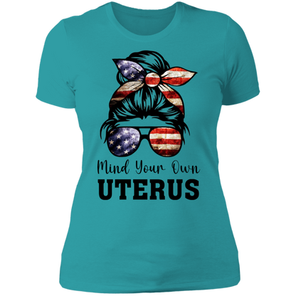 Mind Your Own Uterus Boyfriend T-Shirt