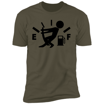 Empty Gas Tank Gauge T-shirt
