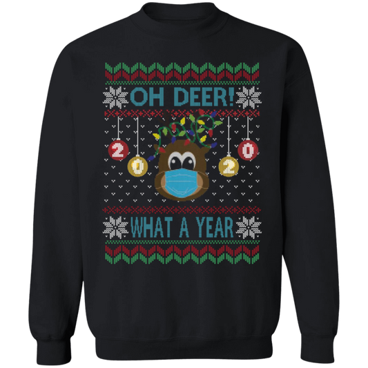 Oh Deer What a Year Sweatshirt