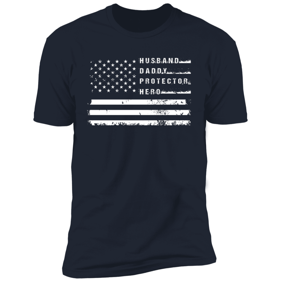 Dad USA Flag Patriotic T-shirt