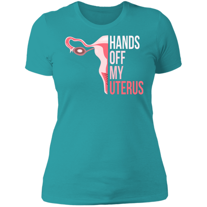 Hands Off My Uterus Boyfriend T-Shirt