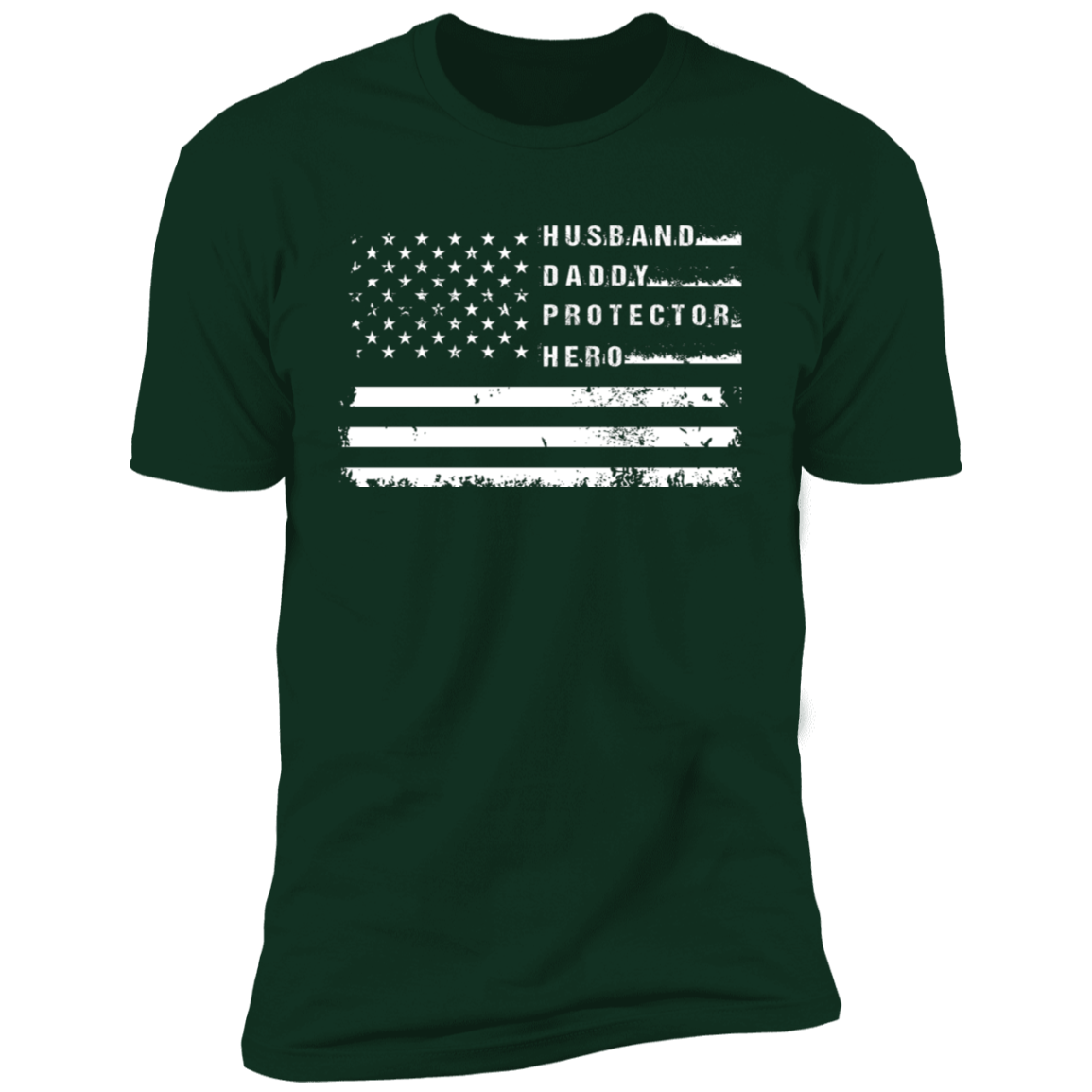 Dad USA Flag Patriotic T-shirt