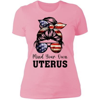 Mind Your Own Uterus Boyfriend T-Shirt