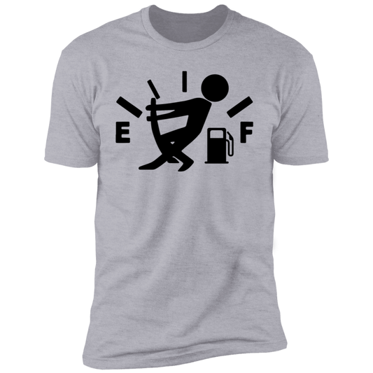 Empty Gas Tank Gauge T-shirt