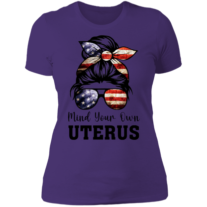 Mind Your Own Uterus Boyfriend T-Shirt