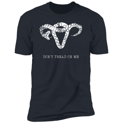 Don't Tread On Me Uterus Unisex T-shirt