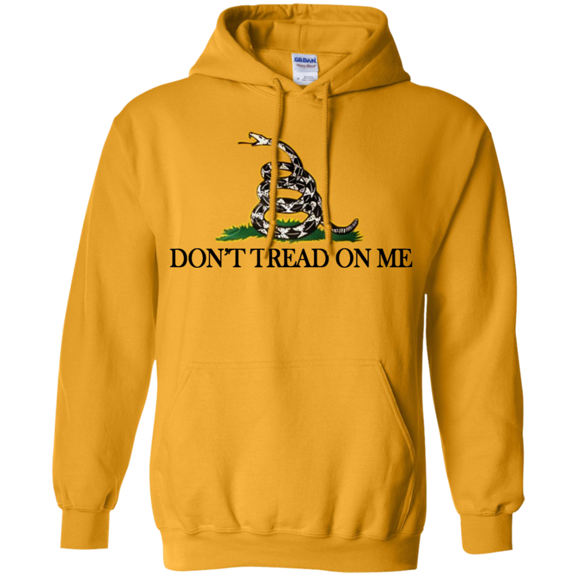 Gadsden Flag Dont Tread On Me Pullover Hoodie