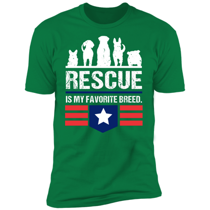 Rescue Is My Favorite Breed T-Shirt