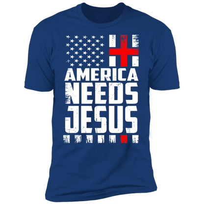 America Needs Jesus T-shirt