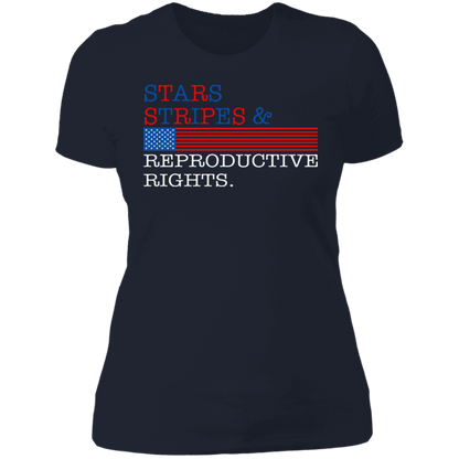 Stars Stripes & Reproductive Rights Boyfriend T-Shirt