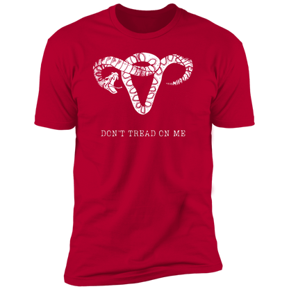 Don't Tread On Me Uterus Unisex T-shirt